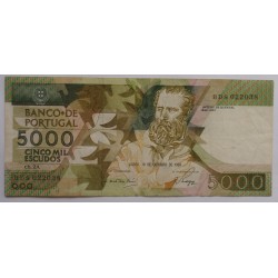 Portugal - 5000 Escudos -...