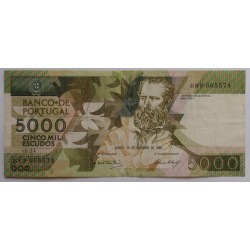 Portugal - 5000 Escudos -...