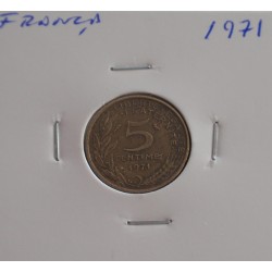 França - 5 Centimes - 1971