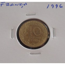 França - 10 Centimes - 1996