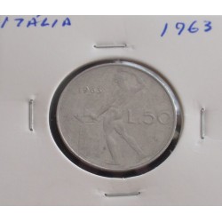 Itália - 50 Lire - 1963