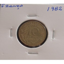 França - 10 Centimes - 1982