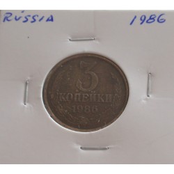 Rússia - 3 Kopeks - 1986