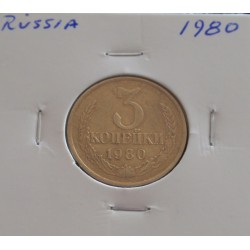 Rússia - 3 Kopeks - 1980