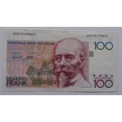 Bélgica - 100 Francs -...