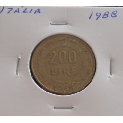 Itália - 200 Lire - 1988