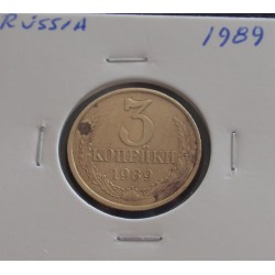 Rússia - 3 Kopeks - 1989