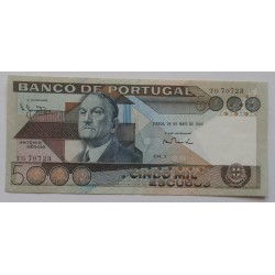 Portugal - 5000 Escudos -...