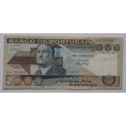 Portugal - 5000 Escudos -...