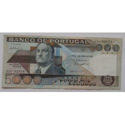 Portugal - 5000 Escudos -...