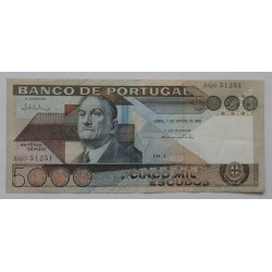 Portugal - 5000 Escudos -...