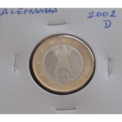 Alemanha - 1 Euro - 2002 D