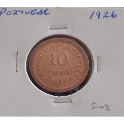Portugal - 10 Centavos -...