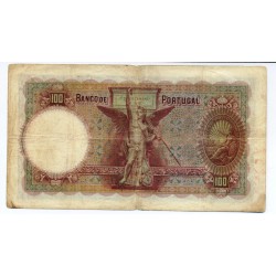 Portugal - Nota - 100 Escudos - 21/2/1936 -  Ch. 5 - João Pinto Ribeiro