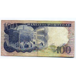 Portugal - Nota - 100 Escudos - CAPICUA - 30/11/1965 -  Ch. 7 - Camilo Castelo Branco