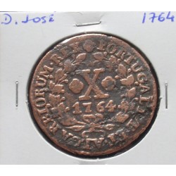 D. José - X Réis - 1764 - A. G. 09.06 