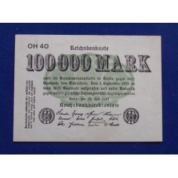 Alemanha - 100000 Mark - 1923