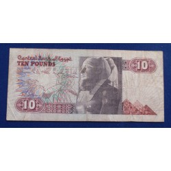 Egipto - 10 Pounds - 1978/2000