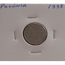 Polónia - 10 Groszy - 1993