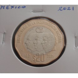 México - 20 Pesos - 2021