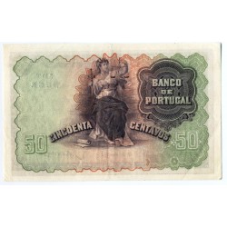 Portugal - Nota - 50 Centavos - 5/7/1919 - ch.1 - Républica