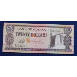 Guiana - 20 Dollars - 1996...