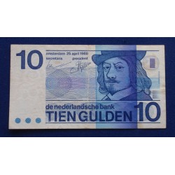 Holanda - 10 Gulden - 1968
