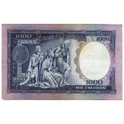 Portugal - Nota - 1000 Escudos - 30/5/1961 - Ch.8A - D. Filipa de Lencastre
