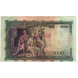 Portugal - Nota - 1000 Escudos - 31/1/1956 - Ch.8 - D. Filipa de Lencastre