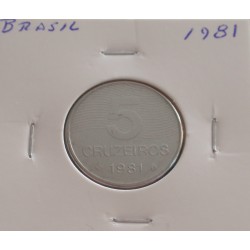 Brasil - 5 Cruzeiros - 1981