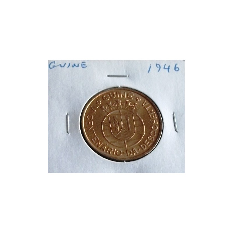 Guiné - 1 Escudo - 1946 - SOB