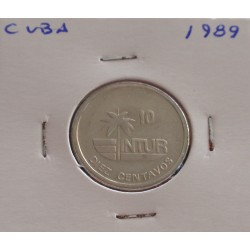 Cuba - 10 Centavos - 1989 -...