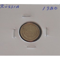 Rússia - 1 Kopek - 1980