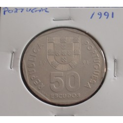 Portugal - 50 Escudos - 1991