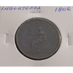 Inglaterra - 1/2 Penny - 1806