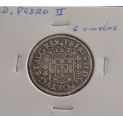 D. Pedro II - 6 Vinténs -...