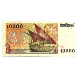 Portugal Nota - 10000 Escudos - 2/5/1996 - Ch. 2 - C/ Defeito - D. Afonso Henriques