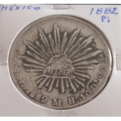 México - 8 Reales - 1882 Pi...