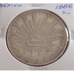 México - 8 Reales - 1886 Go...