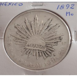 México - 8 Reales - 1892 Mo...
