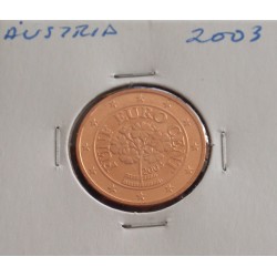 Áustria - 5 Centimos - 2003
