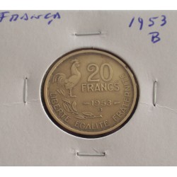 França - 20 Francs - 1953 B
