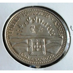 Portugal - 100 Escudos -1995 - 1º Cent. Aut. Açores