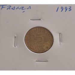 França - 5 Centimes - 1993