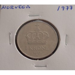 Noruega - 1 Krone - 1977