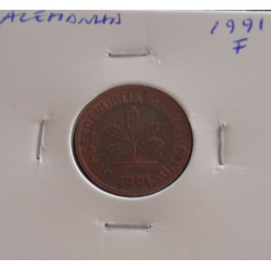 Alemanha - 2 Pfennig - 1991 F