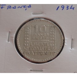 França - 10 Francs - 1934 -...