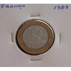 França - 10 Francs - 1989
