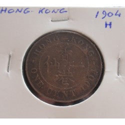Hong - Kong - 1 Cent - 1904 H