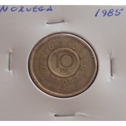 Noruega - 10 Kroner - 1985